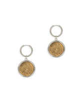 Earrings with coin - | Dolce & Gabbana