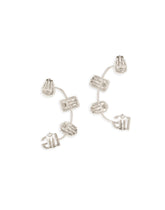 Earcuff earrings with DG logo and rhinestones - | Dolce & Gabbana