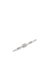 Hair clip with rhinestones and DG logo - | Dolce & Gabbana