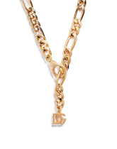 Chain necklace with DG logo charms - | Dolce & Gabbana