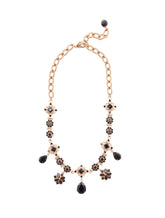 Pendant necklace with floral motifs - | Dolce & Gabbana