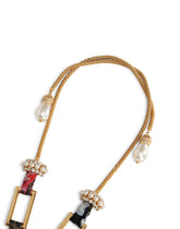 Long necklace with patchwork details - | Dolce & Gabbana