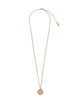 Necklace with mother-of-pearl DG logo pendant - | Dolce & Gabbana
