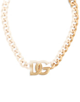 Link necklace with DG logo - | Dolce & Gabbana