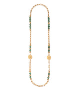 Sautoir necklace with coins and spheres - | Dolce & Gabbana