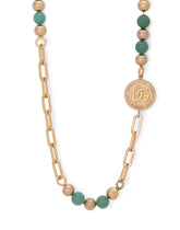 Sautoir necklace with coins and spheres - | Dolce & Gabbana