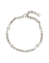 Chain choker with DG logo - | Dolce & Gabbana