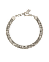 Tubular choker with rhinestones - | Dolce & Gabbana