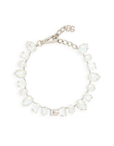Choker with rhinestones and DG logo - | Dolce & Gabbana