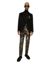 Metal brooch with rhinestones - | Dolce & Gabbana