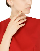 Long ring with sacred heart - | Dolce & Gabbana