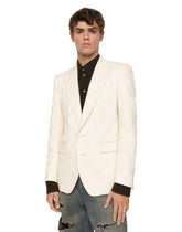 Open ring with rhinestones and DG logo - | Dolce & Gabbana