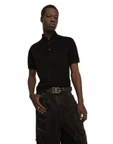 Ring with rhinestones and Dolce&Gabbana logo tag - | Dolce & Gabbana