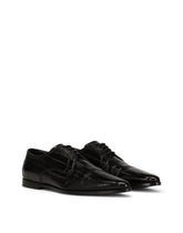 Eel skin Copernico Derby shoes -  | Dolce & Gabbana