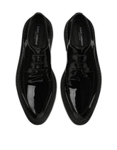 Glossy Black Derby -  | Dolce &amp; Gabbana