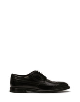 Brushed calfskin derby brogues -  | Dolce & Gabbana