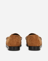 Calfskin suede Visconti loafers -  | Dolce &amp; Gabbana