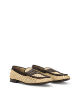 Woven raffia loafers -  | Dolce &amp; Gabbana