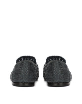 PERSIA WOVEN CALFSKIN SLIPPERS -  | Dolce & Gabbana
