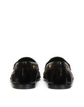 Pony hair slippers with leopard and camouflage print -  | Dolce &amp; Gabbana