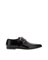 Suede loafers with baroque DG logo -  | Dolce &amp; Gabbana