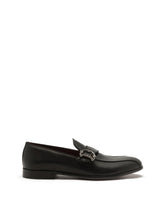 Calfskin loafers with DG logo -  | Dolce &amp; Gabbana