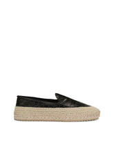 Foiled calfskin espadrilles -  | Dolce & Gabbana