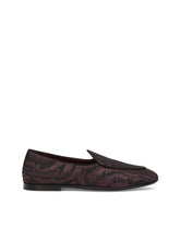 Iridescent fabric Caravaggio slippers -  | Dolce & Gabbana