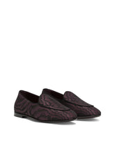 Iridescent fabric Caravaggio slippers -  | Dolce & Gabbana