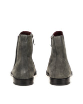 Velvet calfskin chelsea boots -  | Dolce &amp; Gabbana