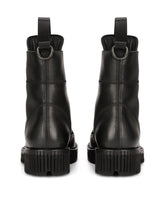 Boarded calfskin boots with extra-light sole -  | Dolce &amp; Gabbana