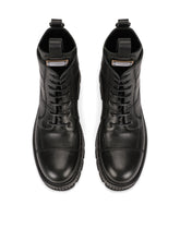 Boarded calfskin boots with extra-light sole -  | Dolce &amp; Gabbana