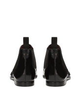 Brushed calfskin nappa Achille ankle boots -  | Dolce & Gabbana