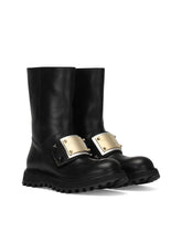 Calfskin nappa Bernini boots -  | Dolce &amp; Gabbana