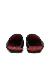 Slippers with coat of arms patch -  | Dolce &amp; Gabbana