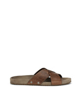 Calfskin sliders -  | Dolce &amp; Gabbana