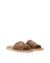 Suede sliders -  | Dolce &amp; Gabbana