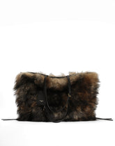 Athens shopping bag with fur -  | Dolce &amp; Gabbana
