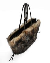 Athens shopping bag with fur -  | Dolce &amp; Gabbana