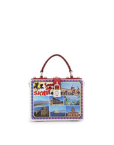 Dolce & Gabbana Rigid Handbag With Sicilia Print -  | Dolce & Gabbana