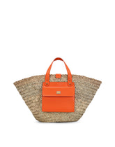 Straw Kendra coffa bag -  | Dolce &amp; Gabbana