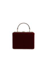 Mother-of-pearl Dolce Box bag with bejeweled embroidery -  | Dolce & Gabbana