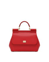 SICILY MEDIUM BAG IN DAUPHINE CALF LEATHER -  | Dolce &amp; Gabbana