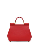 SICILY MEDIUM BAG IN DAUPHINE CALF LEATHER -  | Dolce &amp; Gabbana