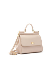 SICILY MEDIUM BAG IN DAUPHINE CALF LEATHER -  | Dolce &amp; Gabbana