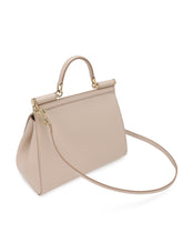 SICILY MEDIUM BAG IN DAUPHINE CALF LEATHER -  | Dolce &amp; Gabbana