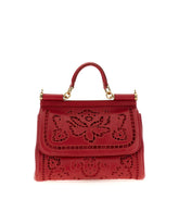 MEDIUM SICILY HANDBAG IN NAPPA LEATHER WITH CUT OUT DETAILS -  | Dolce & Gabbana