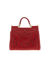 MEDIUM SICILY HANDBAG IN NAPPA LEATHER WITH CUT OUT DETAILS -  | Dolce & Gabbana
