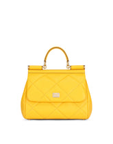 Medium Sicily bag in quilted Aria calfskin -  | Dolce & Gabbana
