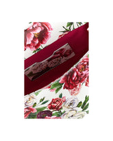 Handbag all-over roses print -  | Dolce &amp; Gabbana